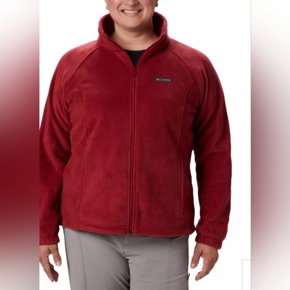 Columbia Women's Fleece Full Zipper Plus Size 2X - Picture 8 of 8